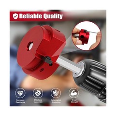 8-Piece PVC Pipe Reamer Kit with 1/2 Shank