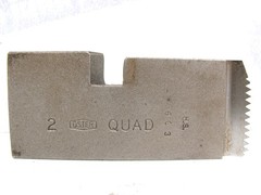 OSTER &ndash; 6C3 &ndash; QUAD &ndash; H.S. STL. STAINLESS SS &ndash; 1 in. to 2 in. Pipe 1, 2, 3, 4