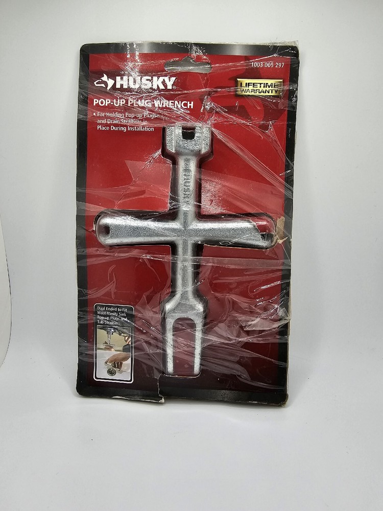 Husky Pop-Up Plug Wrench Drain Holder Tool 1003 005 297 New Open Package