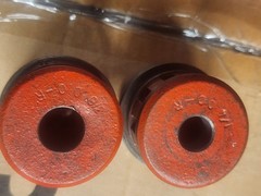 RIDGID 00-R PIPE DIE THREADER WITH DIES 1/4, 3/8&Prime; Excellent Shape. LOT #1