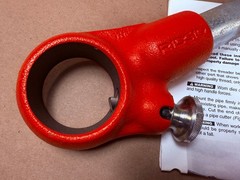 Ridgid 38540 OO-R Manual Pipe Threader Ratchet and Handle Assembly Alloy Steel
