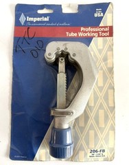 IMPERIAL TUBE CUTTER LOT of 5 CUTTERS and 3 SERVICE KITS BLADES PIPE HVAC