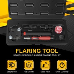 33260 Single/Double Flaring Tools Kit for 3/16&Prime; and 1/4&Prime; Tubing on Most Vehicles