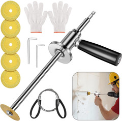 7-Inch inside Pipe Cutter for Pvc Pipe, Cutter Tool Set with Scale Adjustable De