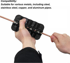 Pipe Straightener 3/4in, Handheld Tube Straightening Tool, Efficient for Fluid L