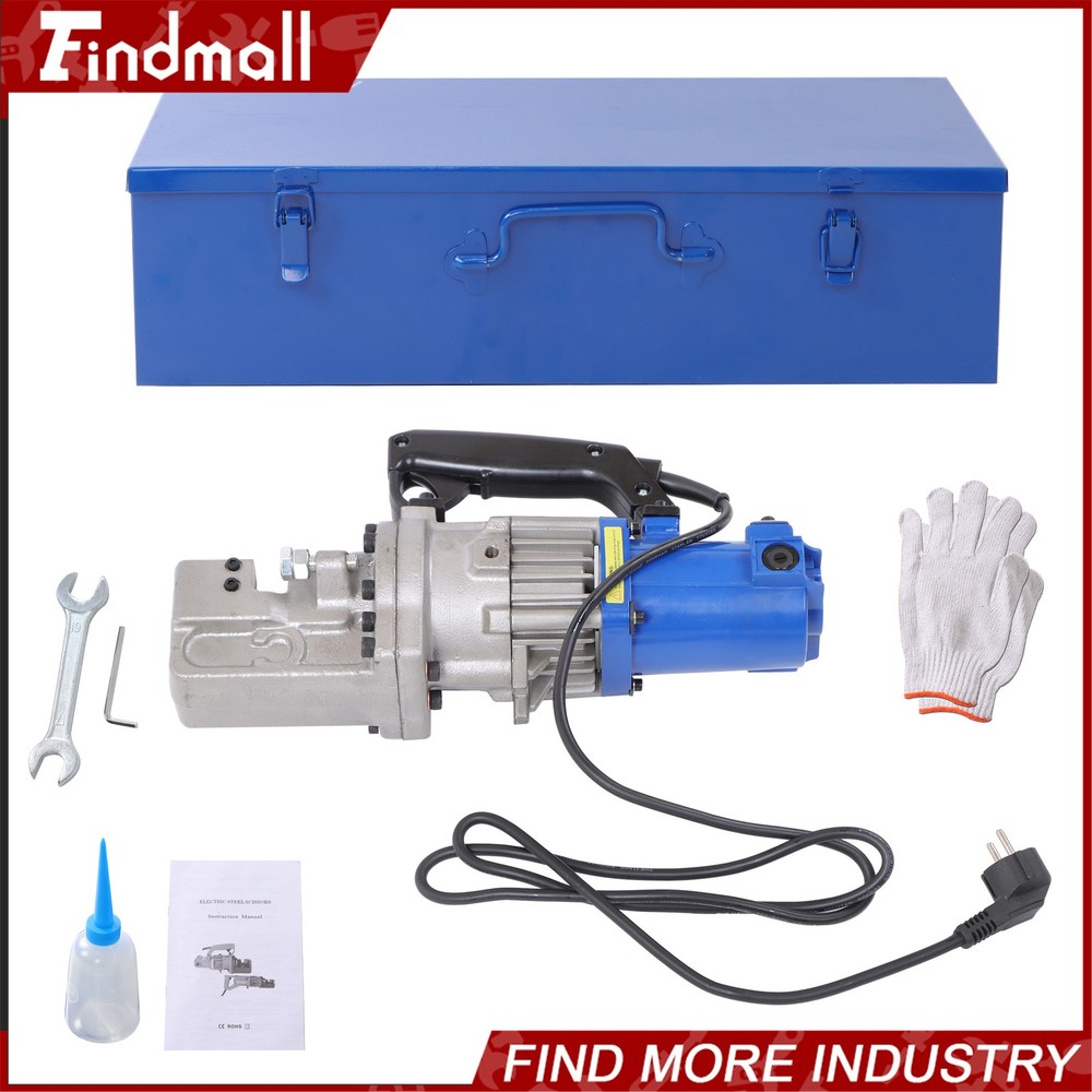 Findmall RC-20 1250W Rebar Cutter 3/4&Prime; #6 Capacity 4-20mm Electric Cutting Tool