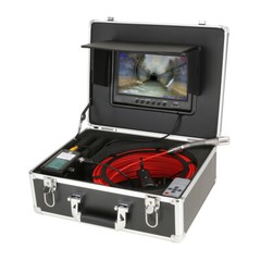9inch Sewer Drain Pipe Inspection Video Camera DVR 16GB Industrial Endoscope 30M