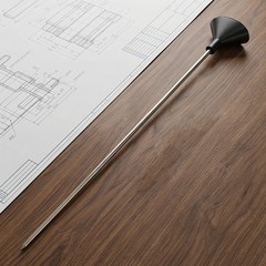 Underground Water Leak Listening Stick: Portable Listening Stick &ndash; Mechanical