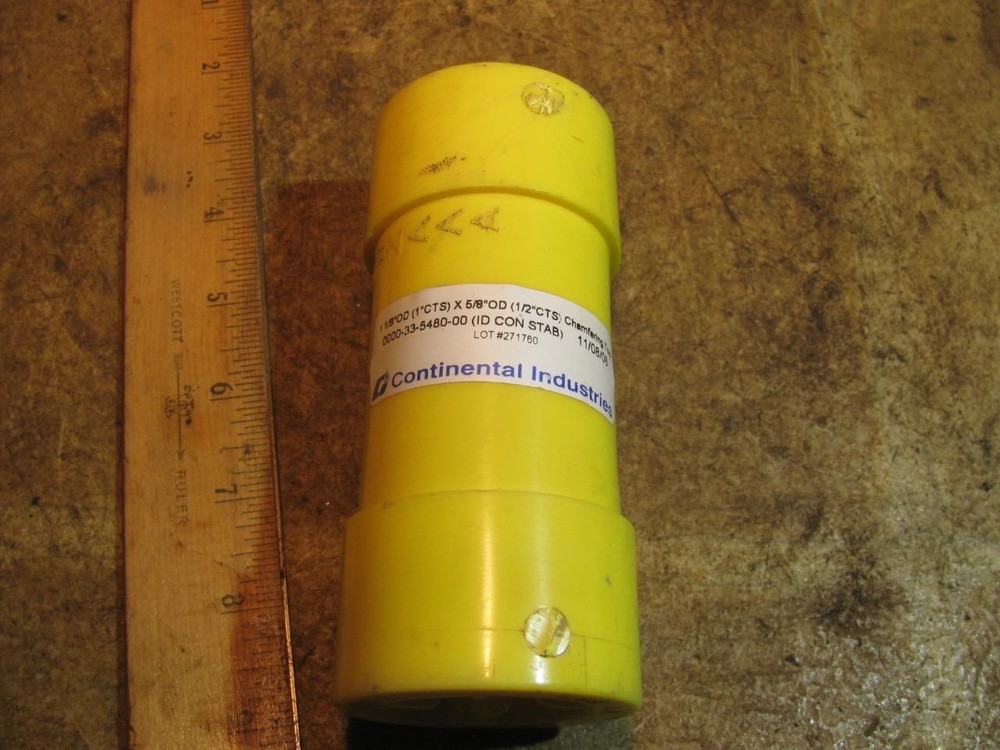 Continental Industries 000033548000 1&Prime; & 1/2&Prime; CTS Pipe Chamfering Tool Gas Line