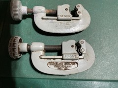 2 Superior Tool Pipe/Tubing Cutters 1/8&Prime;-11/8&rdquo; No. 350 Made in USA