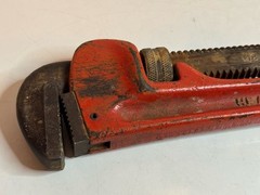 Forged 18&Prime; Inch Pipe Wrench Heavy Duty Made In Spain Industrial Quality
