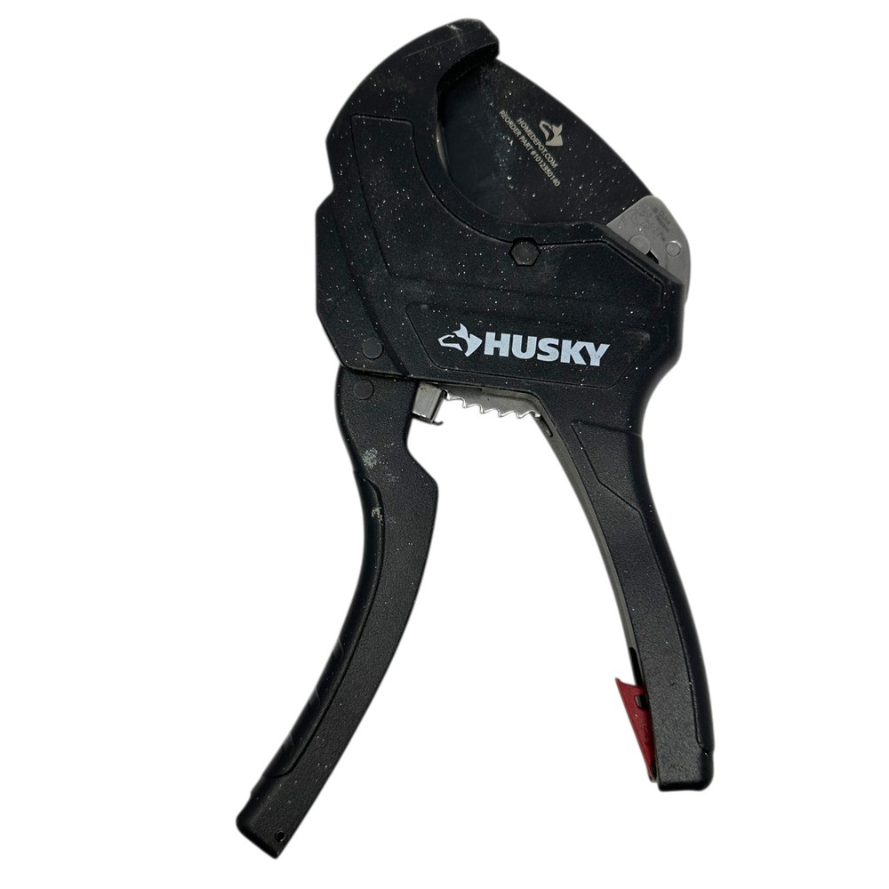 Husky 2 in Ratcheting PVC Cutter Model 00157 Plumbing Pipe Tool