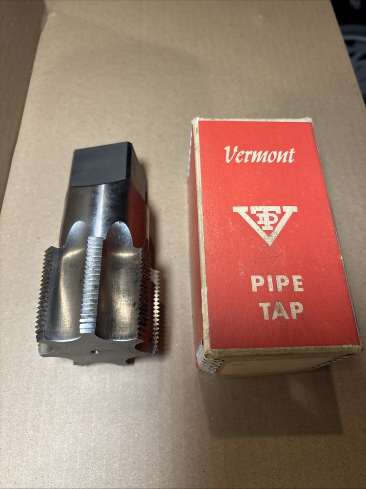 Vermont 2-inch NPT 11-1/2 Pipe Tap HSS New Never Used