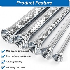 Versatile Tube Bender Set for 1/4&rdquo;, 3/8&rdquo;, 1/2&rdquo;, 5/8&rdquo;, 3/4&rdquo; Copper, Aluminum