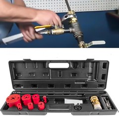 08350 DM3MECH Mechanical Hot Tapping Machine Complete Kit for NPTwith Hole Saws