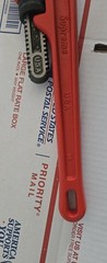 Supreme Ridgid Pipe Wrench Red OS F/W 20