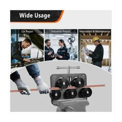 Tubing Straightener, Heavy Duty Pipe and Tubing Brake Line Straightener, Tube&hellip;