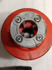 6 Piece Die Set Manual Ratchet Pipe Threader 1/2 to 2 inch with case