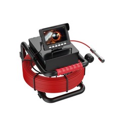 30M Pipe Inspection Video Camera 17mm 1000TVL 4.3inch Monitor 16GB Sewer Camera
