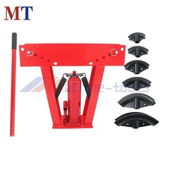 12 Ton Tubing Bender Manual Hydraulic Copper Exhaust Pipe Bender With 6 Dies