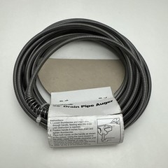 .25-in. Diameter Steel 25-Foot Light Auger for Small to Medium Drains 7710025&hellip;