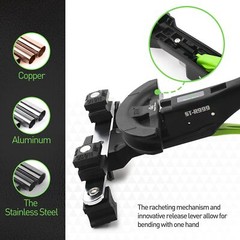 Tubing Bender Kit 1/4in7/8in Ratchet Copper Pipe Bender Tool Set Hvac 90ฐ Bend W