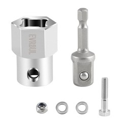 For Stainless Steel Headwind Trailer Crank Handle Cordless Drill Adapter Kit