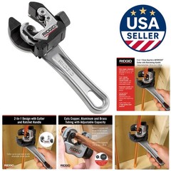Professional 2-in-1 Tubing Cutter for Copper, Brass & Aluminum &ndash; Ridgid 32573