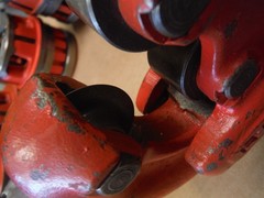 Ridgid 700 Pipe Threader With 9 Dies 1/8&Prime;-2&Prime; Pipe Cutter+12R Ratchet Head *FC10