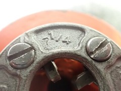 Ridgid 37380 12R 1/4&Prime; NPT Alloy Steel RH Pipe Threader Die Head (BN312)