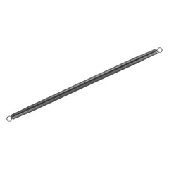 20mm OD 380mm Length Spring Tube Bender Steel Spring Pipe Bending Tubes