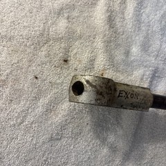 Toledo 00 Ratcheting Head Pipe Threader with Handle and Left Hand Thread 3/4 Die