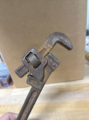 Vintage Trimo Mark 14 Drop Forged Wrench 14&Prime; &ndash; PATD 1889 97 &ndash; TRIMONT MFG CO USA
