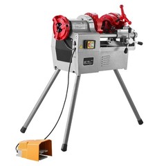 Uimoso Electric Pipe Threader Machine 750W 28RPM Threading Cutter for 1/2&Prime; to 2&Prime;