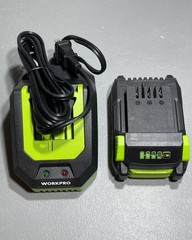 Workpro 20V Electric Drain Auger Battery Powered Battery & Charger w/ Carry Bag