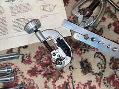 Vintage General Plumbing Tool Set S-158 Bending Flaring and Cutting Tools