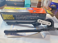 Pittsburgh Tubing Bender for Aluminum, Copper & Steele Tubing, item# 03755 NEW
