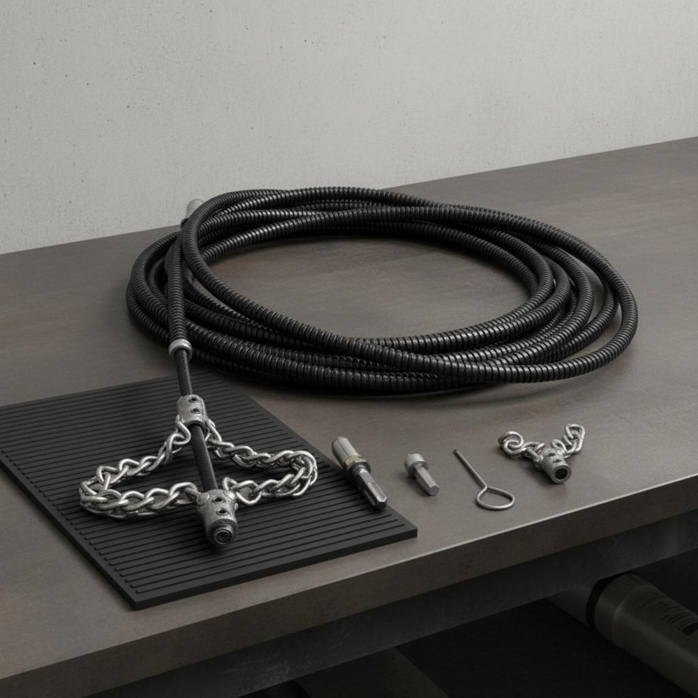 Sewer Cleaning Flexible Shaft Long-Lasting Flexible Shaft Chain Knocker