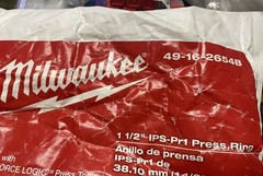 Milwaukee &ndash; 1 1/2&Prime; IPS-Pr1 Press Ring &ndash; P/N: 49-16-2654B (NOS)
