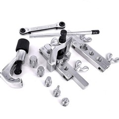 45 Degrees Single Flaring Tool & Swaging Tool Kit for HVAC Tubing