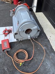 Ridgid 1224 Pipe Threading Machine 1-2 To 4&rdquo; Pipe Self Oiling Self Opening Great