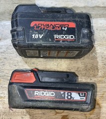 Ridgid RP330 Press Tool ProPress with 6 Jaws, 2 Batteries, and Charger