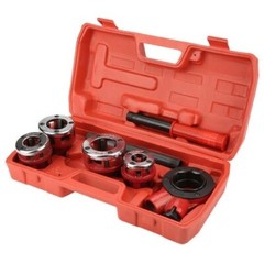 Plastic Pipe Threader Manual Threading Machine Water Pipe Hinge Twisted Kit