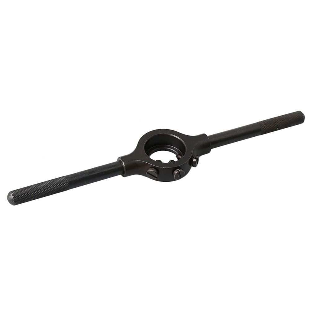 Metal 3.7cm Dia 1.0&Prime; Round Die Stock Holder Thread Tap Wrench Handle 20.5cm L&hellip;