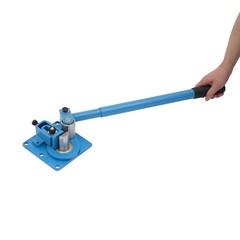 Blue Carbon Steel Sheet Metal Bending Tool Dual-zone Ball Bearings 90&deg; Bending