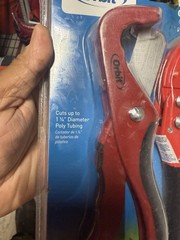 Orbit PVC/Poly Pipe Cutter Combo Set 2 Cutter Value Pack Red Cuts 1, 1-1/4in