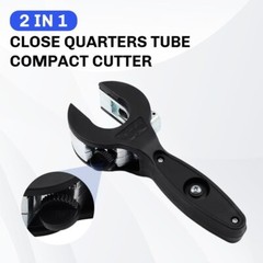 Compact Ratcheting Tubing Cutter for Easy Cutting of Copper & PVC Pipes