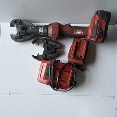 Hilti NUN 54-A Press Tool Kit w/ Battery Charger Jaws for Copper 1/2-1in