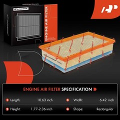 A-Premium Engine Air Filter Compatible with Jeep Models | for JL Series Wrang&hellip;