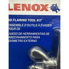 Flaring Tool Kit LENOX 3/16-in to 5/8-in OD LXHT82250 Use w/many types of metals